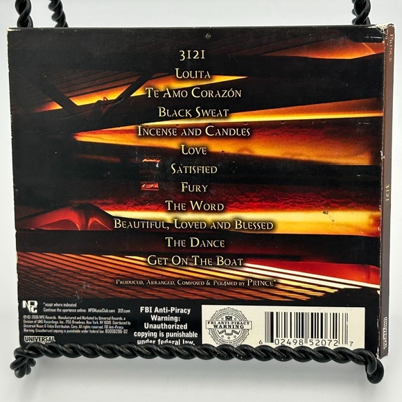 PRINCE-3121-CD-2006- Lolita Satisfied Love Symbol Retro 80's Funky Icon - Picture 3 of 5